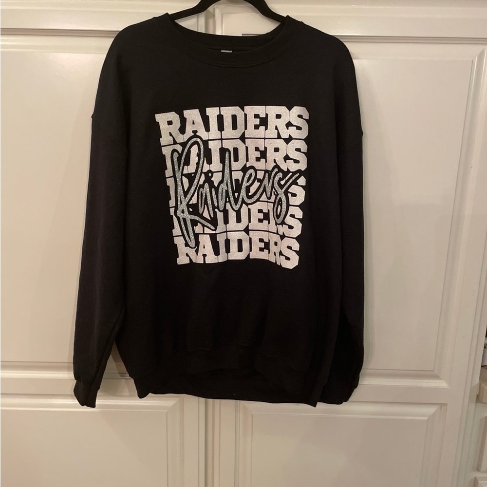 Raiders Black Sweater